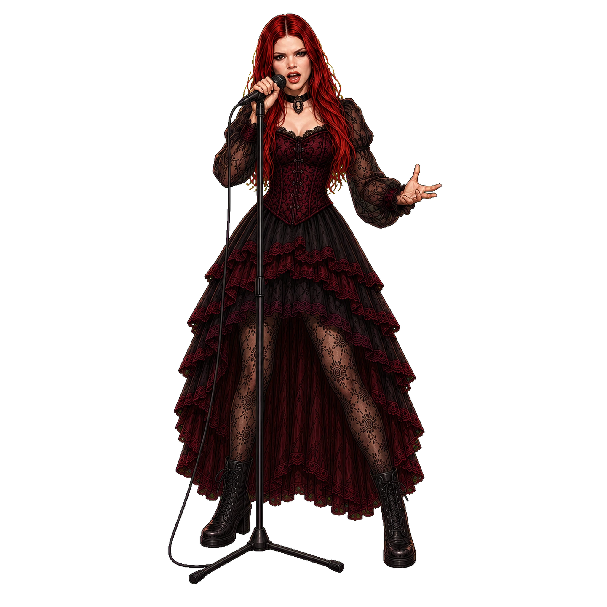 Vocalist female musician